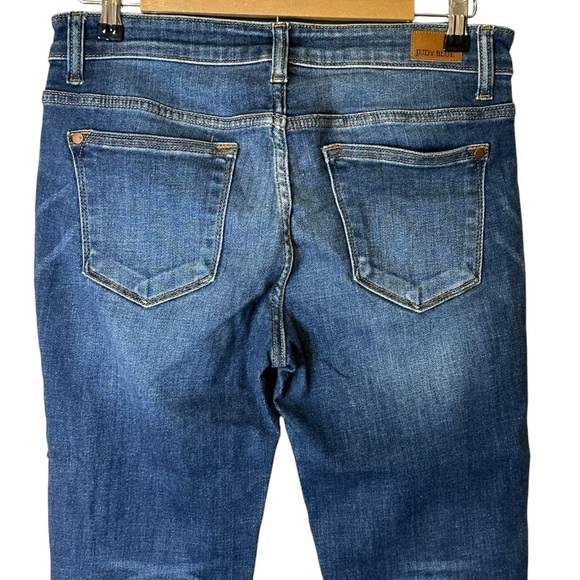 Judy Blue Bristol Jeans Womens 9/29 Blue Medium Wash Denim Skinny Fit JB82106MD - Picture 5 of 11